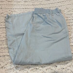 Forever 21 Sky Blue Textured Pants